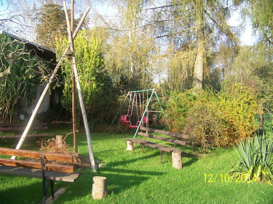 Gartentraum, Feuergrill, Kids-Spielwelt, 4Raeume Hartenstein  Zewnętrze zdjęcie